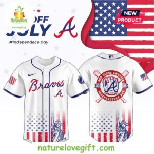 Atlanta Braves MLB Independence Day 2025 Baseball Jersey 2