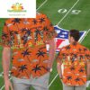 Denver Broncos Coconut Palm Hawaiian Shirt Set for Men Women Kids