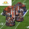 Denver Broncos Hawaiian Shirt Set for Men Women Kids Hot Style