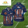 Denver Broncos Hawaiian Shirt Surfing Outfit for Men Women