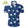 Indianapolis Colts Hawaiian Shirt Tropical Floral Design