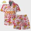 Kansas City Chiefs Hawaiian Football Set with Team Logo Outfit