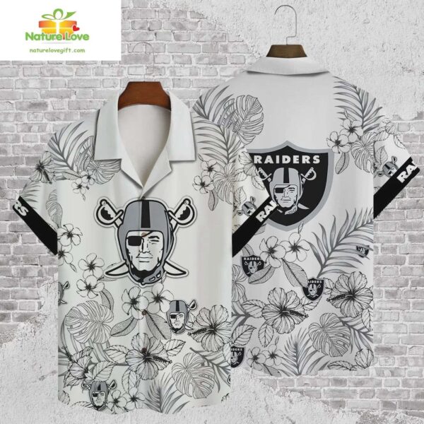 Las Vegas Raiders Hawaiian Shirt NFL Gift Stylish Fan Merchandise