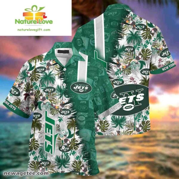 New York Jets NFL Hawaiian Shirt Summer Beach Fan Gift