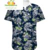 Seattle Seahawks Hawaiian Shirt for Men Tropical Print