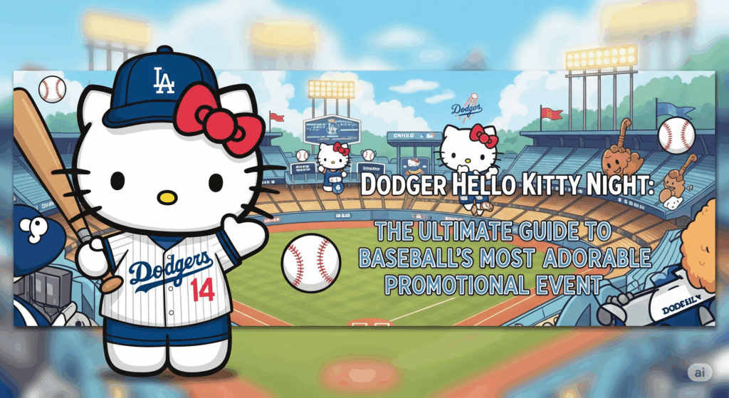 Dodger Hello Kitty Night The Ultimate Guide to Baseball's Most Adorable Promotional Event