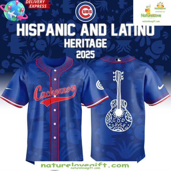 Chicago Cubs Hispanic Latino Heritage 2025 Jersey