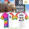 Detroit Tigers 2025 Pride Night Baseball Jersey