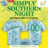 Grasshoppers 2025 Simply Southern Night Baseball Jersey