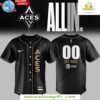 Las Vegas Aces 2024 Gold Baseball Jersey