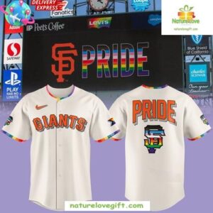San Francisco Giants 2025 Pride Jersey Baseball Celebration Outfit