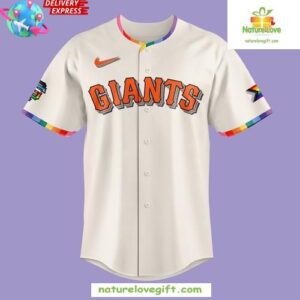 San Francisco Giants Pride Celebration 2025 Baseball Jersey InspirDG 2