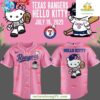 Texas Rangers Hello Kitty 2025 Pink Jersey