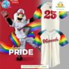 Washington Nationals 2025 Pride Jersey Baseball Fan Gear