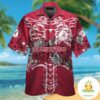 Alabama Crimson Tide Hawaiian Shirt Tropical Aloha Short Sleeve