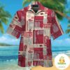 Arkansas Razorbacks Aloha Shirt Tropical Button Up Short Sleeve