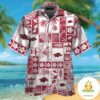 Arkansas Razorbacks Hawaiian Shirt Short Sleeve Aloha Button Up