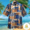 Auburn Tigers Hawaiian Shirt Short Sleeve Tropical Aloha Button Up