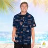 Auburn Tigers Hawaiian Shirt Tropical Beach Coconut Tree Aloha