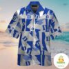 Duke Blue Devils Hawaiian Shirt Short Sleeve Aloha Button Up VER08