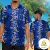 Duke Blue Devils Hawaiian Shirt Tropical Button Up Shirts