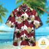 Florida State Seminoles Button Up Tropical Hawaiian Shirt
