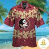 Florida State Seminoles Hawaiian Shirt Tropical Aloha Button Up VER09