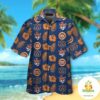 Hawaiian Auburn Tigers Aloha Shirt Tropical Button Up Short Sleeve
