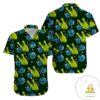 Hawaiian Shirt Bowling Strike Green Trendy Aloha Fashion Shirts