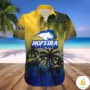 Hofstra Pride NCAA Hawaii Shirt Tropical Coconut Tree Grunge Aloha