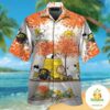 Iowa Hawkeyes Snoopy Hawaiian Shirt Autumn Aloha Short Sleeve