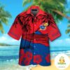 Kansas Jayhawks Hawaiian Shirt Aloha Short Sleeve Button Up