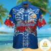 Kansas Jayhawks Hawaiian Shirt Short Sleeve Aloha Button Up VER019