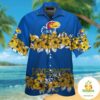Kansas Jayhawks Hawaiian Shirt Short Sleeve Aloha Button Up VER020