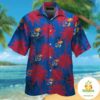 Kansas Jayhawks Hawaiian Shirt Short Sleeve Aloha Button Up VER022