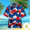 Kansas Jayhawks Hawaiian Shirt Short Sleeve Aloha Button Up VER025