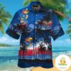 Kansas Jayhawks Hawaiian Shirt Short Sleeve Aloha Button Up VER06