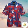 Kansas Jayhawks Hawaiian Shirt Short Sleeve Aloha Button Up VER09