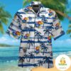 Kansas Jayhawks Hawaiian Shirt Tropical Aloha Button Up Shirts