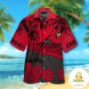 Louisville Cardinals Hawaiian Shirt Aloha Button Up Short Sleeve