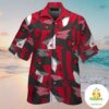 Louisville Cardinals Hawaiian Shirt Aloha Tropical Button Up VER019