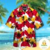 Louisville Cardinals Hawaiian Shirt Short Sleeve Aloha Button Up