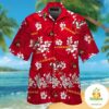Louisville Cardinals Short Sleeve Button Up Tropical Hawaiian Shirts