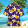 LSU Tigers Hawaiian Shirt Aloha Short Sleeve Button Up VER05 HWS FAVJER