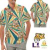 LSU Tigers Hawaiian Shirt Retro Vintage Aloha Shirt for Men Women