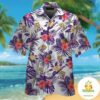 LSU Tigers Hawaiian Shirt Tropical Aloha Button Up Short Sleeve