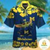 Michigan Wolverines Baby Yoda Hawaiian Shirt
