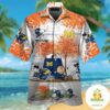 Michigan Wolverines Hawaiian Shirt Snoopy Autumn Short Sleeve Aloha