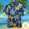 Michigan Wolverines Hawaiian Shirt Tropical Short Sleeve Aloha VER02