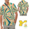 Michigan Wolverines Vintage Hawaiian Shirt Beach Summer Aloha